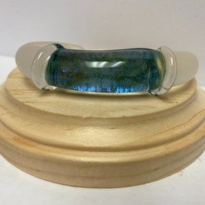 Glass Cuff Bracelet